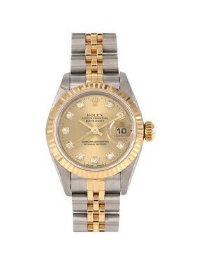 Rolex Datejust Stainless Steel Yellow Gold Automatic